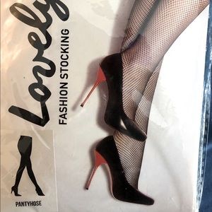 Black Fishnet Pantyhose